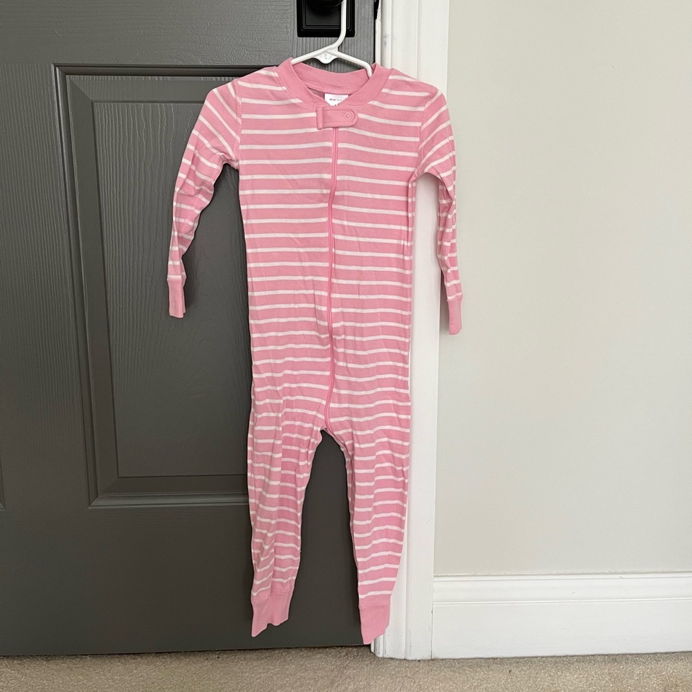 Hanna Andersson Zip-up Girls Pajamas